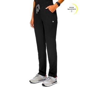 WOMAN’S BLACK YOLA 2.0 HIGH WAISTED - SKINNY SCRUB PANTS